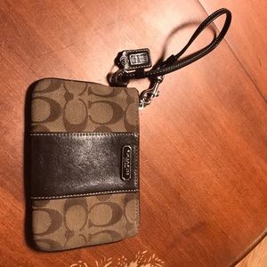 Coach wristlet